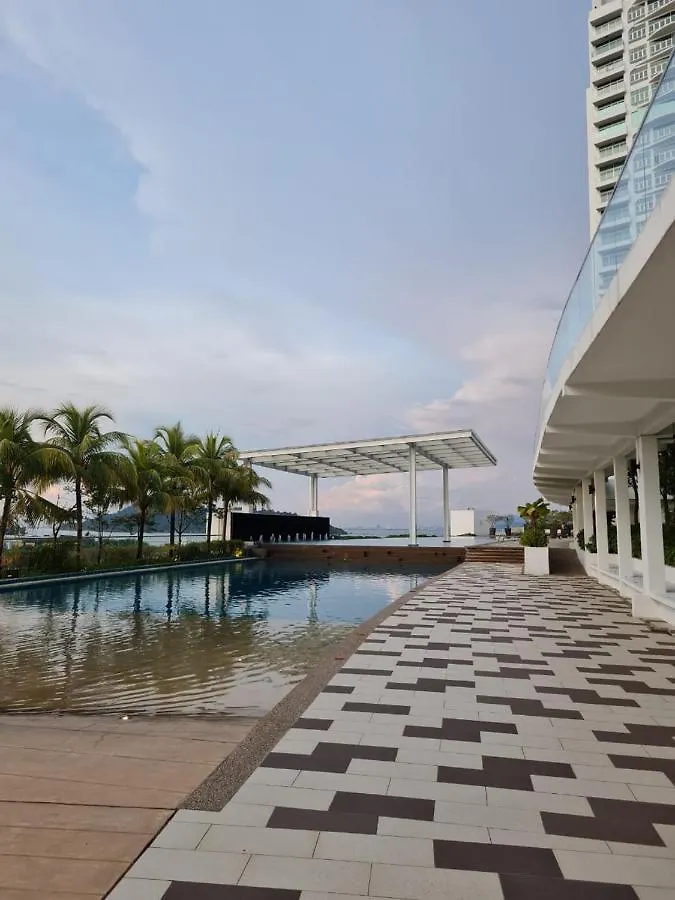 Seaview Condo 10Pax #10Minqueensbay #15Minspice Bayan Lepas