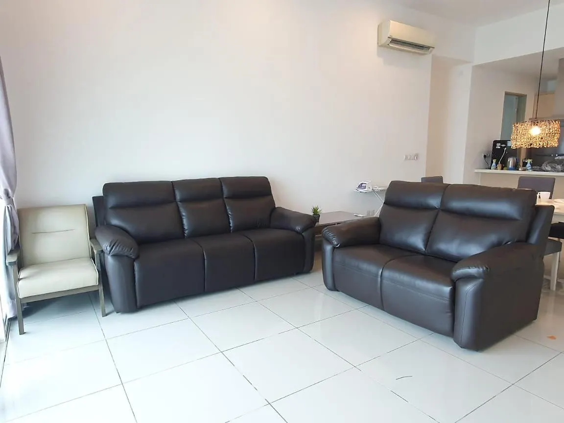 Seaview Condo 10Pax #10Minqueensbay #15Minspice Bayan Lepas 0*,